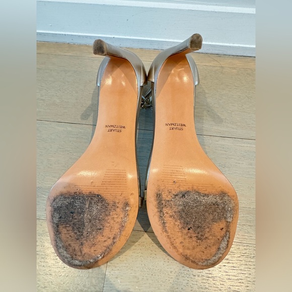 Stuart Weitzman Chanpagne Nudistsong Sandal - Picture 6 of 8